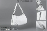 Сумки женские из натуральной кожи, артикул 9310, белый, 30х14х17 см., 4 250 руб.
