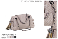 Сумки женские из искусственной кожи, артикул 9563-4, светло-коричневый, 31х14х21 см., 2 250 руб.