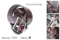 Ремни женские, артикул 7005, коричневый, 105-125 см., 1 100 руб.