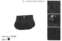 Клатчи, Театральные сумки, артикул 50328, черный, атлас, 27х3х20 см., 1 950 руб.